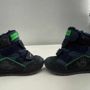 Primigi Toddlers Navy/Lime Gore-Tex Boots EU SIZE 25.  Converts to Toddler 8-8.5